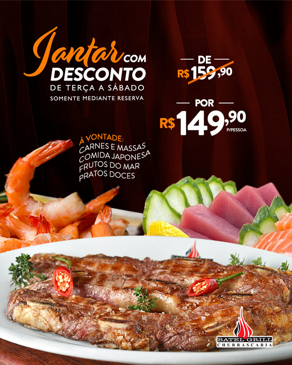 Promoção Jantar com Desconto